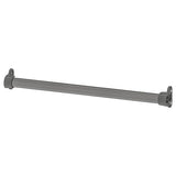 KOMPLEMENT clothes rail, dark grey, 50 cm