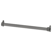 KOMPLEMENT clothes rail, dark grey, 50 cm