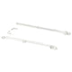 KOMPLEMENT pull-out rail for baskets, white, 58 cm, 2 pack