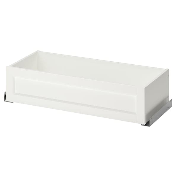 KOMPLEMENT - Drawer with framed front, white, 75x35 cm - best price from Maltashopper.com 10446595