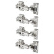 KOMPLEMENT soft closing hinge, 4 pack