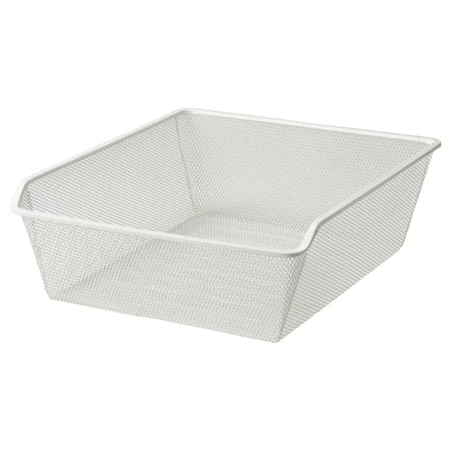 KOMPLEMENT - Mesh basket, white, 50x58 cm