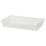 KOMPLEMENT mesh basket, white, 100x58 cm
