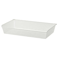 KOMPLEMENT mesh basket, white, 100x58 cm