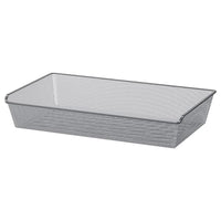 KOMPLEMENT mesh basket, dark grey, 100x58 cm