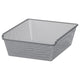 KOMPLEMENT mesh basket, dark grey, 50x58 cm