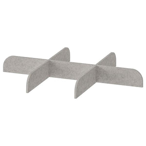 Ikea KOMPLEMENT - Divider for pull-out tray, light grey, 50x35 cm