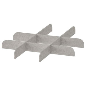 Ikea KOMPLEMENT - Divider for pull-out tray, light grey, 50x58 cm
