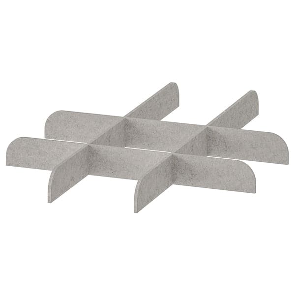 KOMPLEMENT divider for pull-out tray, light grey, 50x58 cm