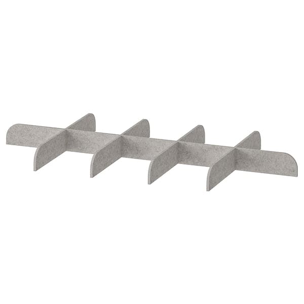 Ikea KOMPLEMENT - Divider for pull-out tray, light grey, 75x35 cm