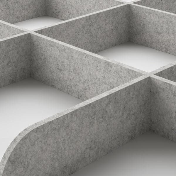 Ikea KOMPLEMENT - Divider for pull-out tray, light grey, 75x58 cm