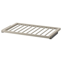 KOMPLEMENT pull-out trouser hanger, grey-beige, 100x58 cm