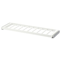 KOMPLEMENT pull-out trouser hanger, white, 100x35 cm