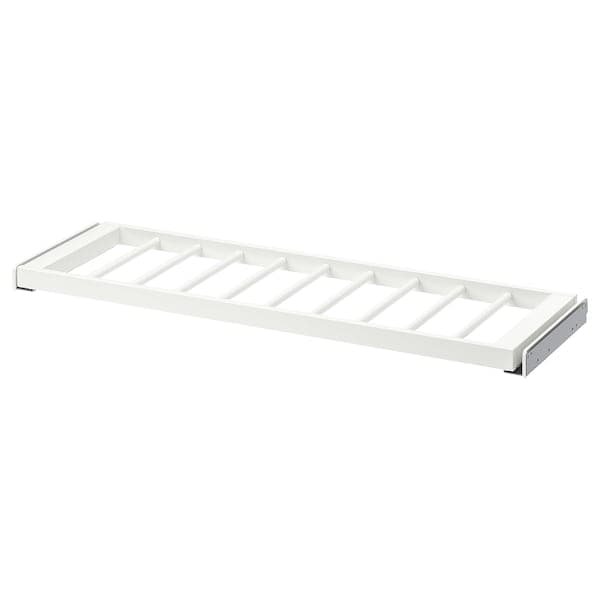 Ikea KOMPLEMENT - Pull-out trouser hanger, white, 100x35 cm