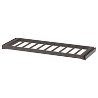 KOMPLEMENT pull-out trouser hanger, dark grey, 100x35 cm