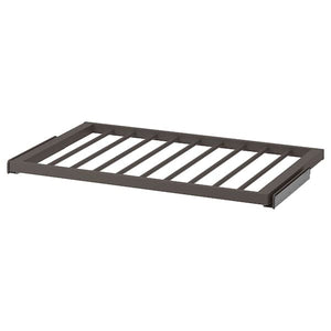 Ikea KOMPLEMENT - Pull-out trouser hanger, dark grey, 100x58 cm