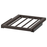 KOMPLEMENT pull-out trouser hanger, dark grey, 50x58 cm