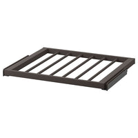 KOMPLEMENT pull-out trouser hanger, dark grey, 75x58 cm