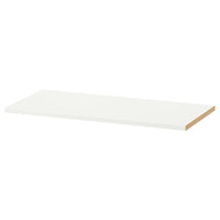 KOMPLEMENT shelf, white, 75x35 cm