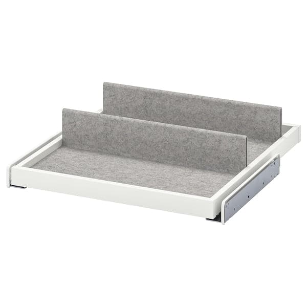 Ikea KOMPLEMENT - Pull-out tray with shoe insert, white/light grey, 50x58 cm