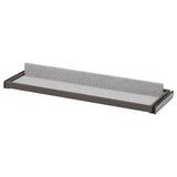 KOMPLEMENT pull-out tray with shoe insert, dark grey/light grey, 100x35 cm