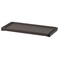 KOMPLEMENT pull-out tray, dark grey, 75x35 cm