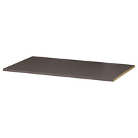 KOMPLEMENT shelf, dark grey, 100x58 cm