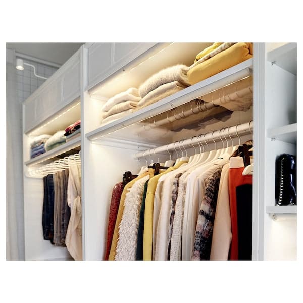 Ikea KOMPLEMENT - Glass shelf, white, 75x58 cm