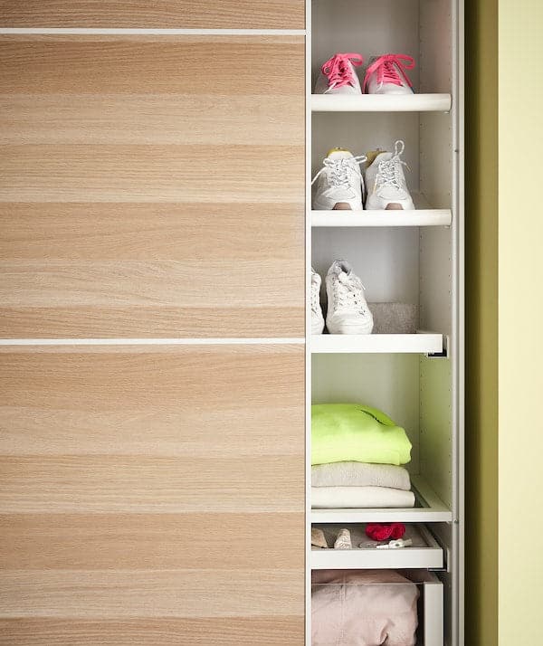 Ikea KOMPLEMENT - Shoe shelf, white, 100x35 cm