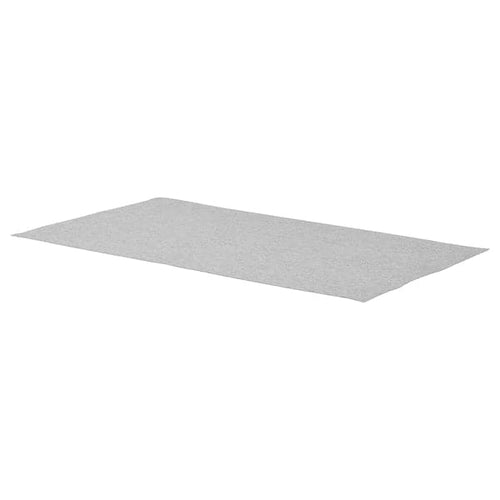 KOMPLEMENT - Drawer mat, light grey, 90x53 cm