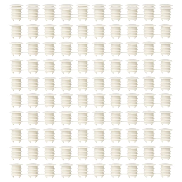 Ikea KOMPLEMENT - Cover cap, grey-beige, 100 pack