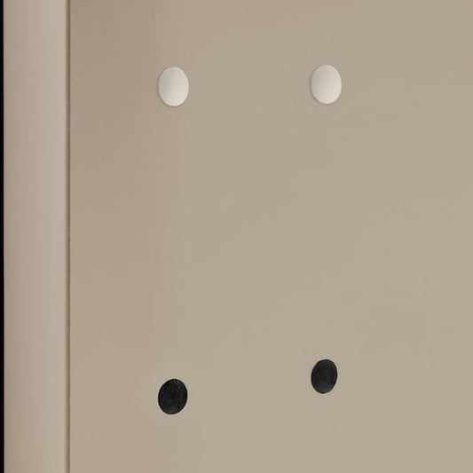 Ikea KOMPLEMENT - Cover cap, grey-beige, 100 pack