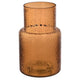 KONSTFULL vase, patterned/brown, 26 cm