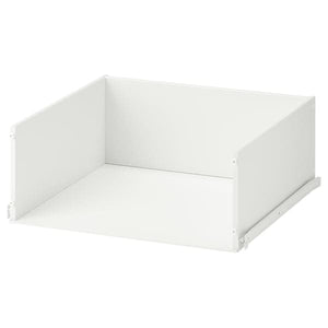 Ikea KONSTRUERA - Drawer without front, white, 30x60 cm