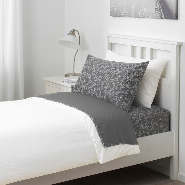 Ikea KOPPARRANKA Sheet - floral pattern 240x260 cm