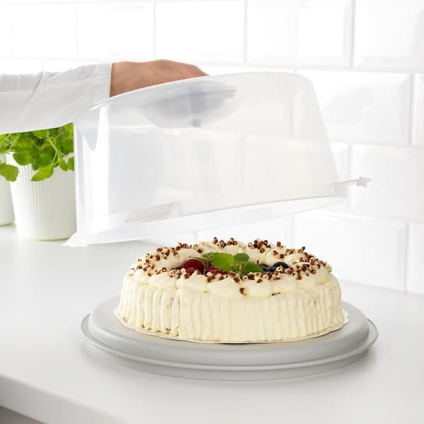 Ikea KRISPIG - Cake carrier, 36 cm