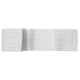 KRONILL pleating tape, white, 8.5x310 cm