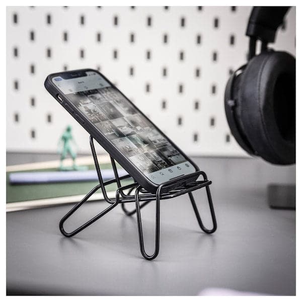 Ikea KRUBBET - Holder for mobile phone, black