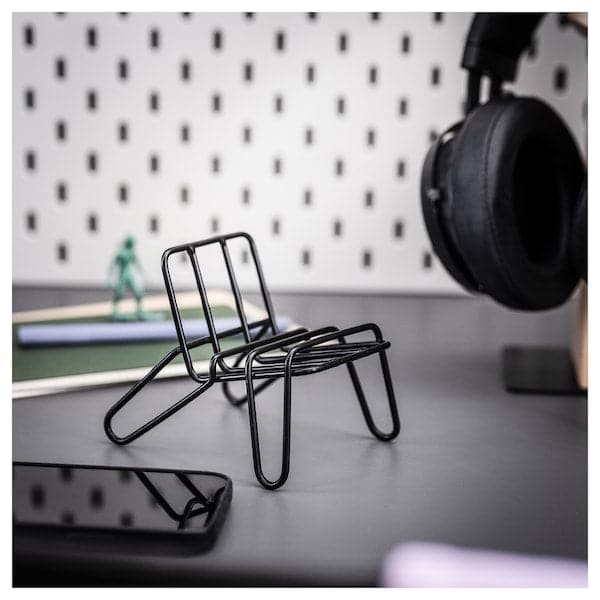 Ikea KRUBBET - Holder for mobile phone, black