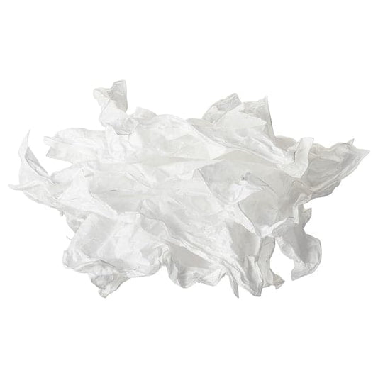 Ikea KRUSNING - Pendant lamp shade, white, 85 cm