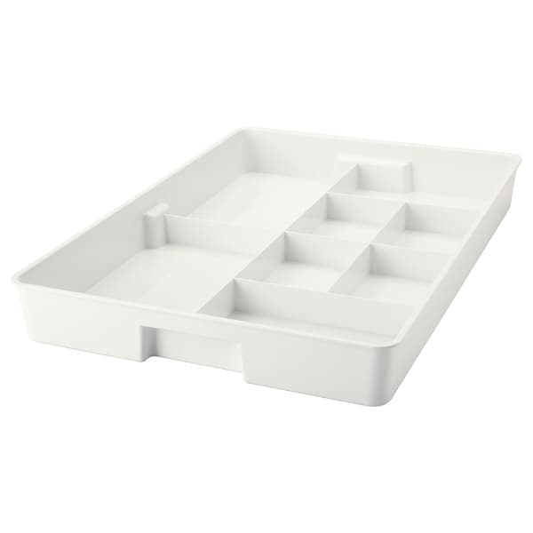 Ikea KUGGIS - Insert with 8 compartments, white