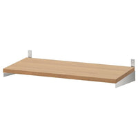 KUNGSFORS shelf, ash veneer, 60 cm