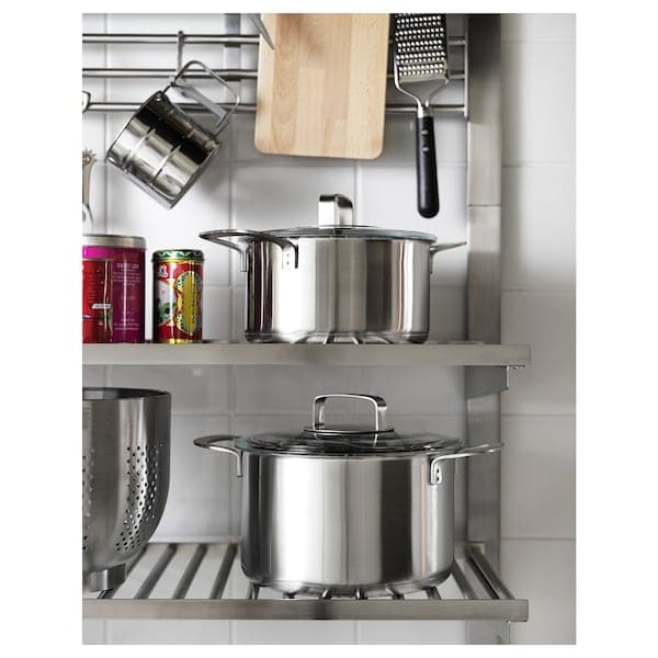 Ikea KUNGSFORS - Shelf, stainless steel, 60 cm