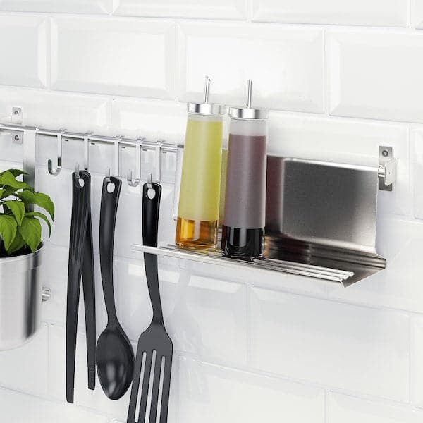 KUNGSFORS - Tablet stand, stainless steel, 26x12 cm - best price from Maltashopper.com 20334917