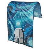KURA bed tent, space/blue, 165x97 cm