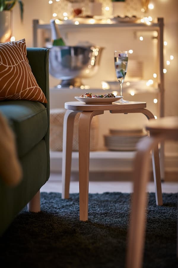 KYRRE - Stool, birch - best price from Maltashopper.com 60416925