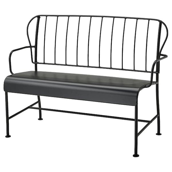 LÄCKÖ 2-seat sofa, outdoor, grey