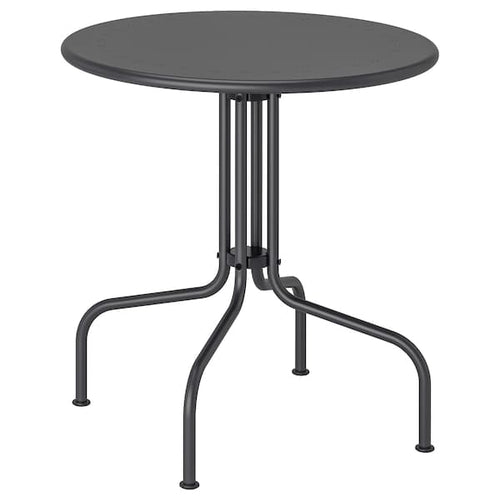 LÄCKÖ - Table, outdoor, grey, 70 cm