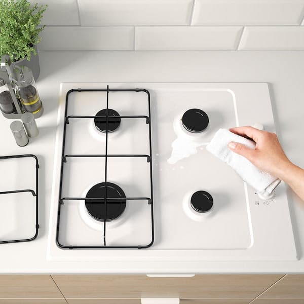 Ikea LAGAN Gas cooktop, white, 59 cm , 59 cm