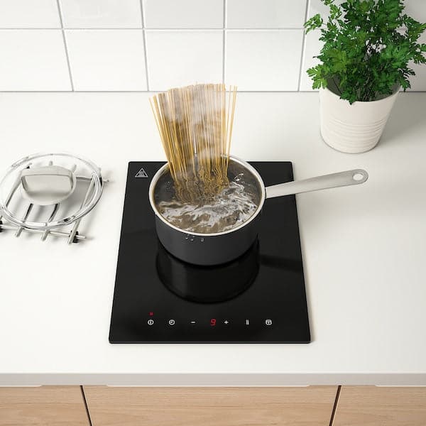 Ikea LAGAN Induction hob - plug-in 1 zone/black ,